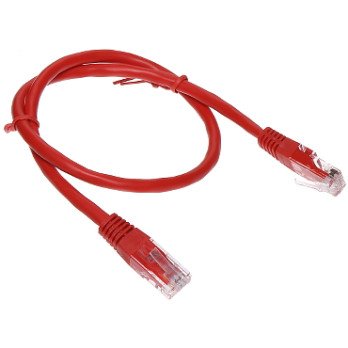 PATCHCORD RJ45/6/0,5-PUNAINEN 0,5 m