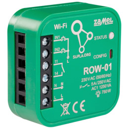 ZAMEL ROW-01 умный Wi-Fi настенный выключатель 230 В AC – совместим с Tuya