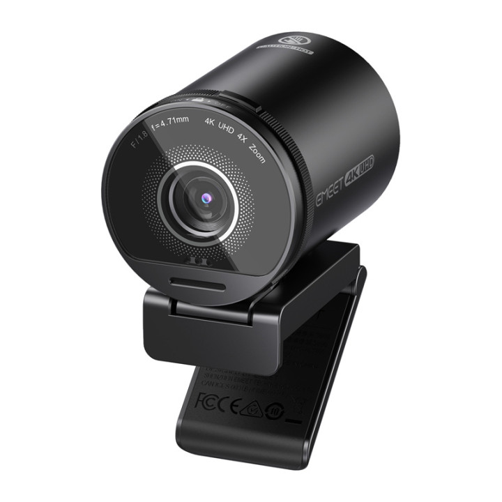 EMEET SmartCam S800 Webcam 4K UHD with HDR, Autofocus, Dual Microphones