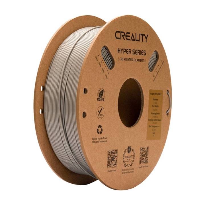 Creality Hyper PETG Filament Gray 1.75mm 1kg 3301030068