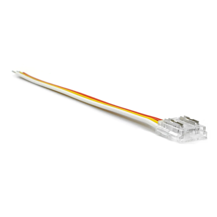 Разъем адаптера COB - кабель CCT и RGB-IC 10 мм 4PIN