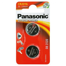 Panasonic CR2016 DL2016 ECR2016 3V 90mAh 6016 E-CR2016 SB-T11 280-206 FA H2327325 E2226715 litiumparistot 2 kpl
