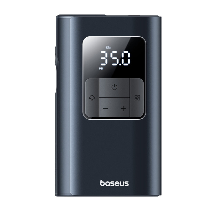 Насос Baseus PrimeTrip VA1 2-в-1 с фонариком черный