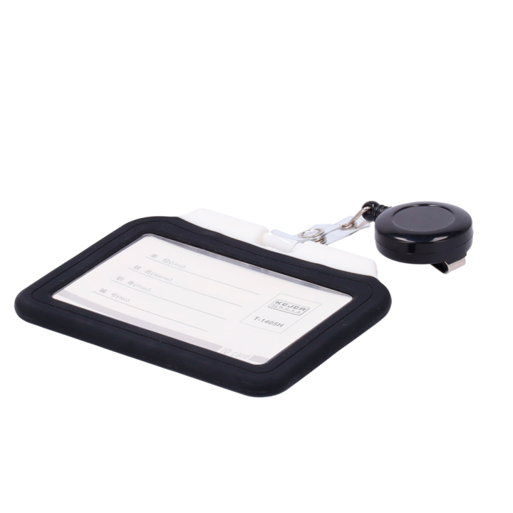 CARDCUBE CARD-HOLDER-CLIP-BLACK RFID Card Holder Clip - Black