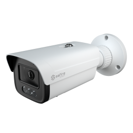 SAFIRE SMART SF-IPB380CA-4I1-SL 4MP lauko Bullet IP kamera su Wi-Fi, PoE, dvigubu apšvietimu, IP67, 40m IR, įmontuotu mikrofonu