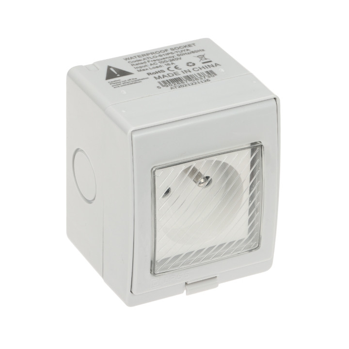 ATLO ATLO-S1IP5-TUYA Wi-Fi Smart Plug, Tuya Smart Compatible, 2300W