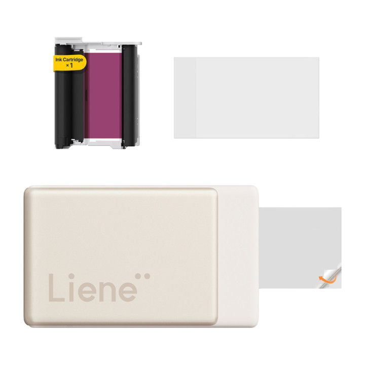 Портативный фотопринтер Liene Pearl N200 Pro 2x3 дюйма (золотой)