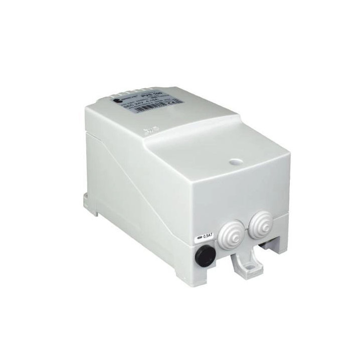 PVS 100 230V 24V IP54 single-phase transformer in an enclosure with protection