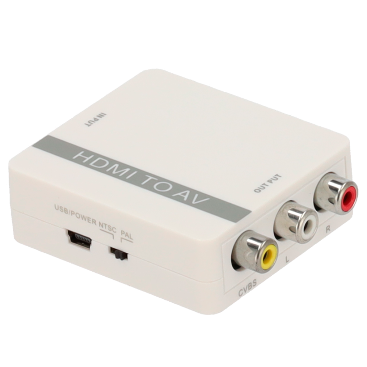MARCA BLANCA HDMI-AV-CONVERTER HDMI to AV Converter Adapter