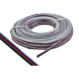 Johto 5x0,2mm RGBW 24AWG 80° 300V VW-1