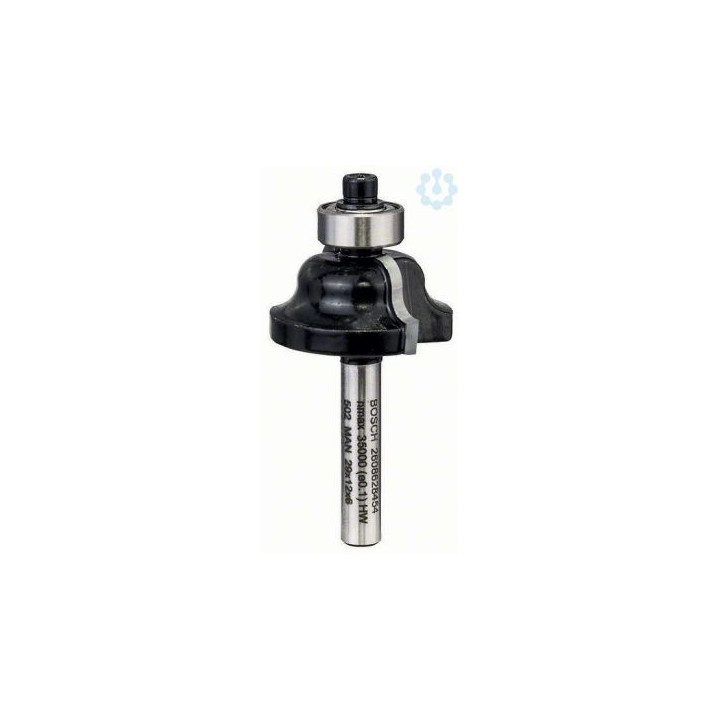 Profiil 6 mm D1 28,6 mm, B 8 mm