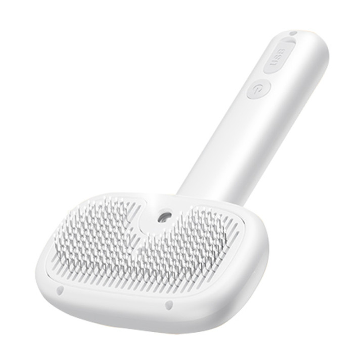 Rojeco RZSTX-02 Hair Grooming Brush with Steam Function (White)