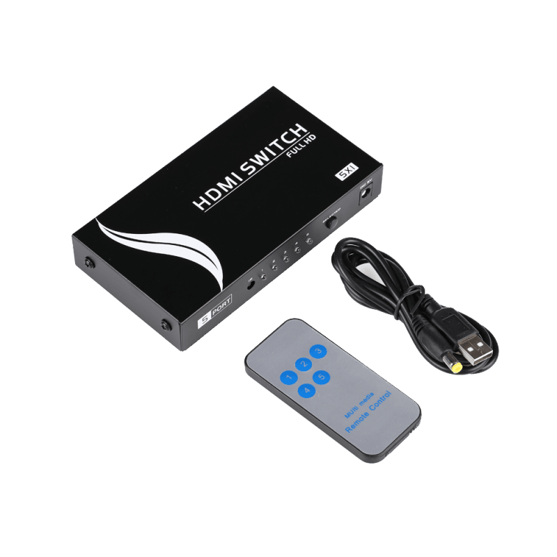 MARCA BLANCA HDMI-SWITCH-5-1-4K 5 portu HDMI