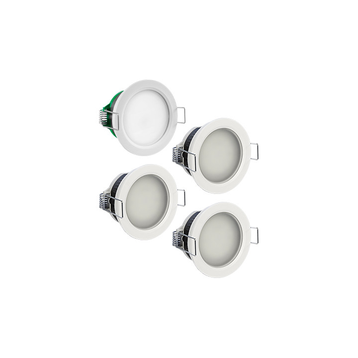 ZAMEL ZSO-01/3000 Viedā Wi-Fi LED spuldžu komplekts – 2 gab., regulējams spilgtums, lietotnes vadība