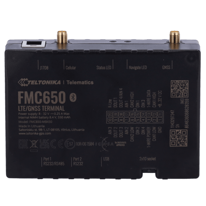 Teltonika TK-FMC650 GPS Tracker Bluetooth BLE