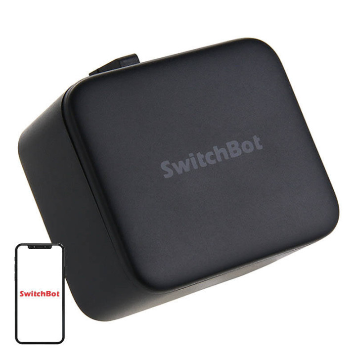 Bezvadu tālvadības slēdzis SwitchBot-S1 (melns)