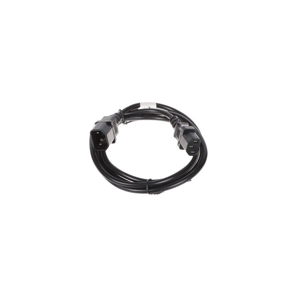 POWER CORD CABLE IEC320-C13/IEC320-C14/1.8M 1.8 m Lanberg