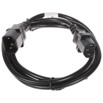 POWER CORD CABLE IEC320-C13/IEC320-C14/1.8M 1.8 m Lanberg