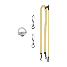 Sunnylife GS022 daudzfunkcionāla kakla siksna Pocket 3 (dzeltena)