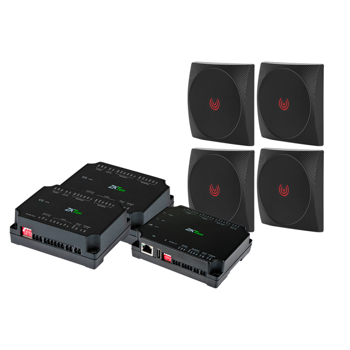 ZKTECO ZK-KIT-C2-260-4 Proximity Reader - 125 kHz EM Card, Wiegand Output, Surface Mount