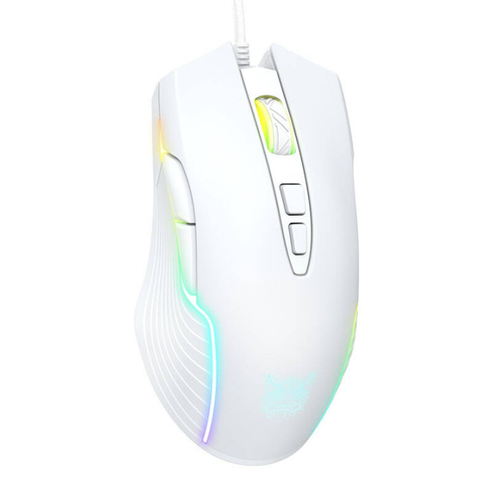 ONIKUMA CW905 White Wired Gaming Mouse
