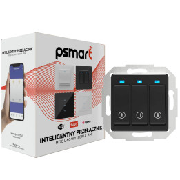 Psmart RM ZigBee TUYA Roller Blind Controller Black
