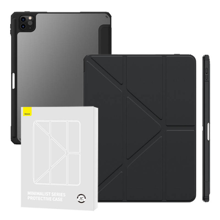 Baseus Minimalist Protective Case for iPad Pro 11-inch (2018/2020/2021/2022) - Black
