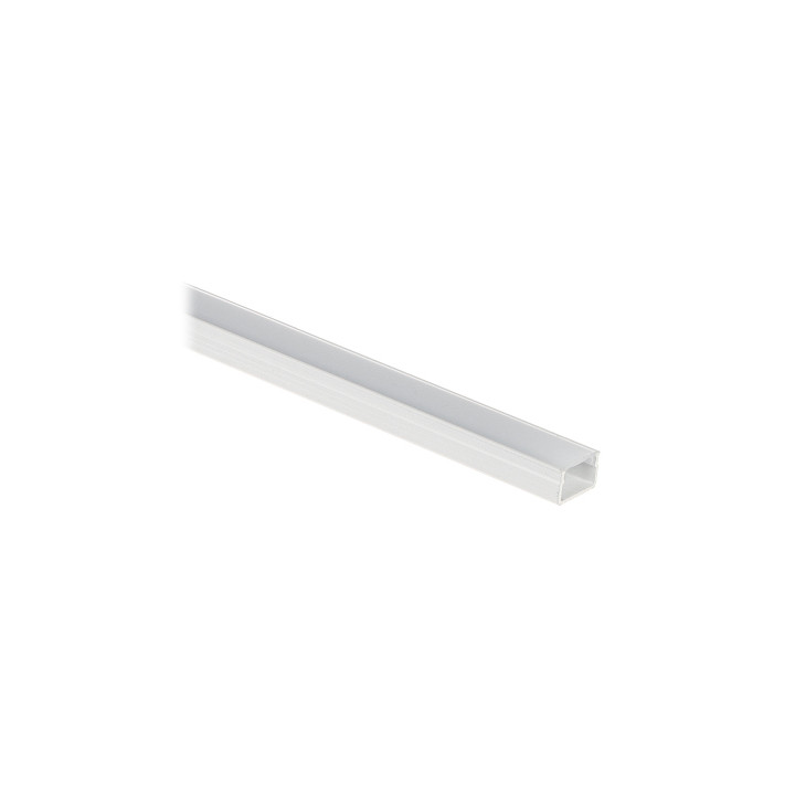 LED sloksnes profils PR-LED/SW2/2M 2m alumīnija kanāls ar vāku LED sloksnēm