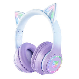 Spēļu austiņas ONIKUMA B90 (zila/violeta)