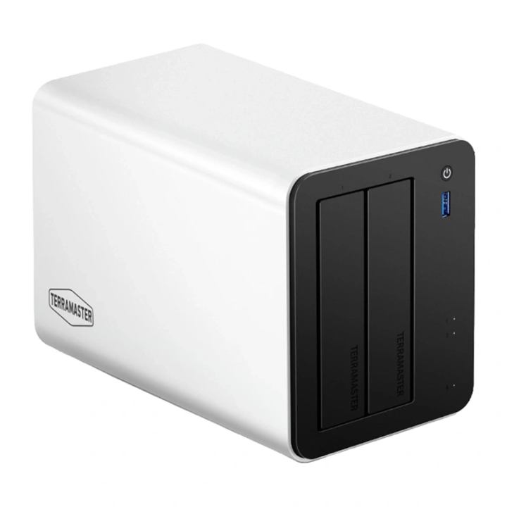 TERRAMASTER F2-425 Plus NAS File Server with Intel N5095, 4GB RAM, 2 bays