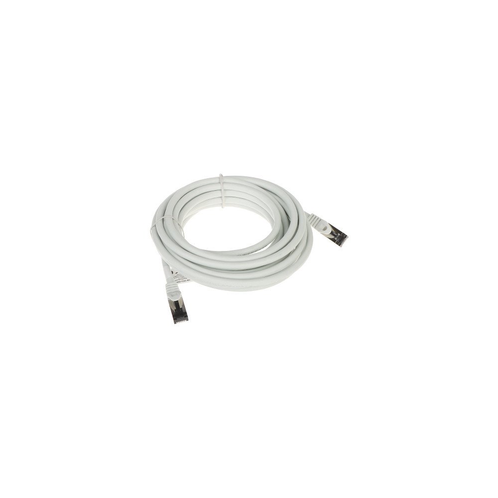 PATCHCORD RJ45/SFTP/8.1/5.0-GREY 5.0 m Lanberg