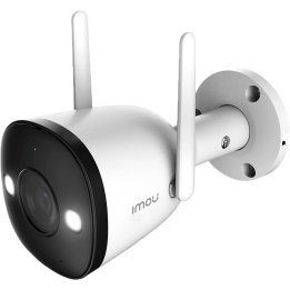 IMOU IPC-F46FP-IMOU 4 MP Outdoor Bullet IP kamera su Wi-Fi, PoE, dvigubu apšvietimu, 30 m IR, įmontuotu mikrofonu, microSD iki 2