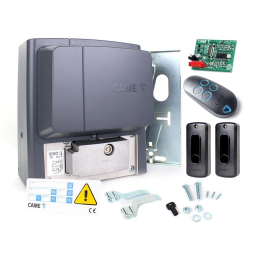CAME BX STRONG TOP automation set for 800 kg sliding gates