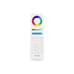 Tālvadības pults RGB+CCT 8-zonu 2xAAA FUT089S