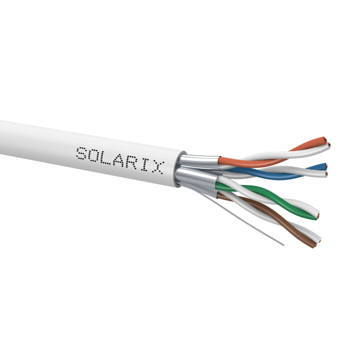 Кабель Solarix SXKD-6A-STP-LSOH-500 CAT.6A STP LSOH 500 м