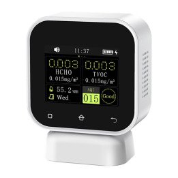 FNIRSI SFD-02 4-in-1 Indoor Air Quality Monitor with Touch Screen