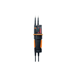 Sprieguma testeris Testo 750-1 ar patentētu vispusīgu LED displeju