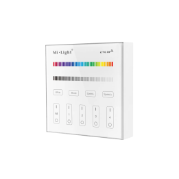 Sienas kontrolieris RGB/RGBW 4-zonu 2xAAA B3