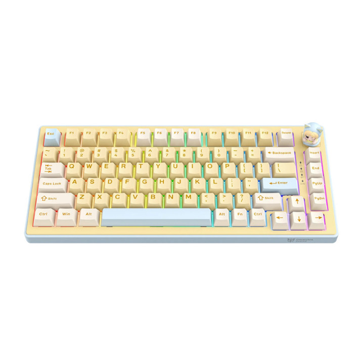 Игровая клавиатура Onikuma MT707 (желтая)
