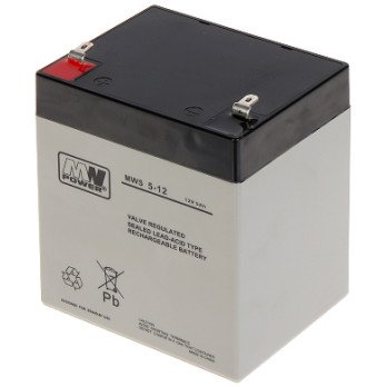 AKUMULIATORIUS 12V/5AH-MWS