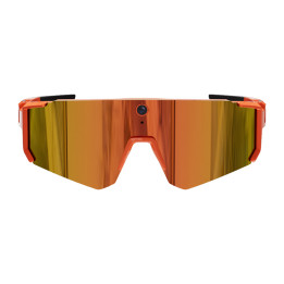 COLMi V06 Orange AI Sports Sunglasses with Camera
