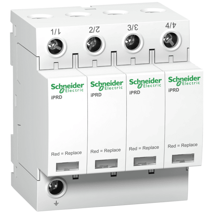 Schneider Electric iPRD40-T2-4 4-napainen tyypin 2 ylijännitesuoja 40 kA