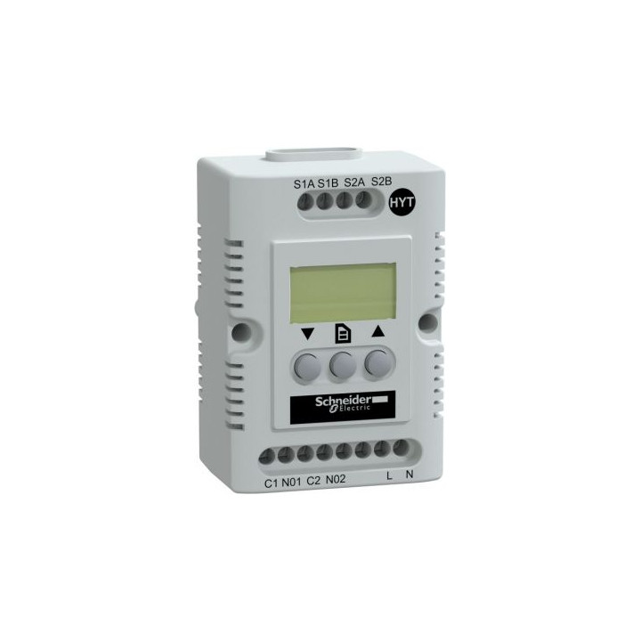 Climasys CC - elektroninen higrotermi - 200-240 V - lämpötila -40-80 C - Hr 20-80%