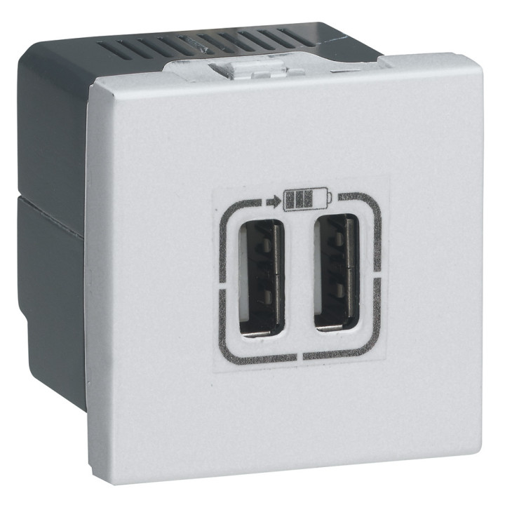 2USB ĮKROVIMAS 2M A+A 3A 15W WH