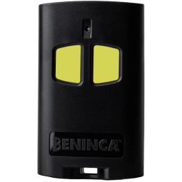 Kaukosäädin Beninca TO.GO2VA 433.92MHz - 2-kanavainen ARC / HCS lähetin porttiautomaatioon
