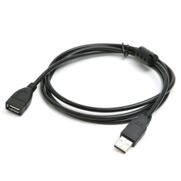1,5 M USB ilgintuvo kabelis kištuku