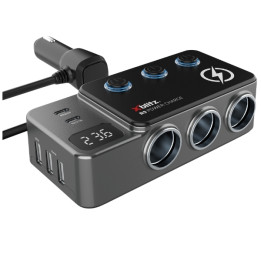 Xblitz XB-R9 Автомобильное зарядное устройство с USB-C – Быстрая зарядка для смартфонов и планшетов