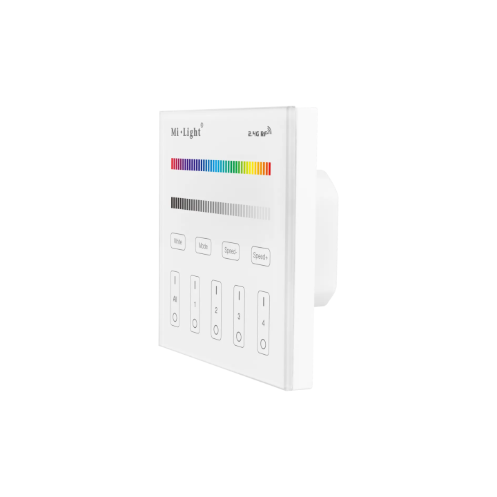 Настенный контроллер RGB/RGBW 4-зонный 230В T3