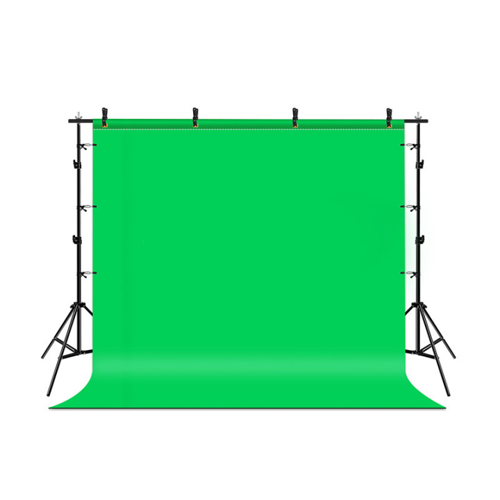 Puluz 2x3m foto fonu komplekts/statīvs + foto foni 3 gab PKT5205