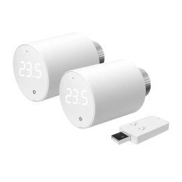 Shelly BLU TRV termostata galva, WiFi/Bluetooth (2 gab. ar vadības bloku)